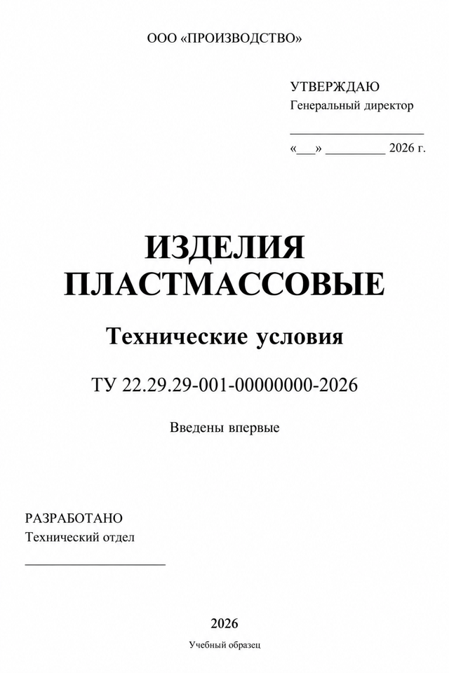 Образец ту